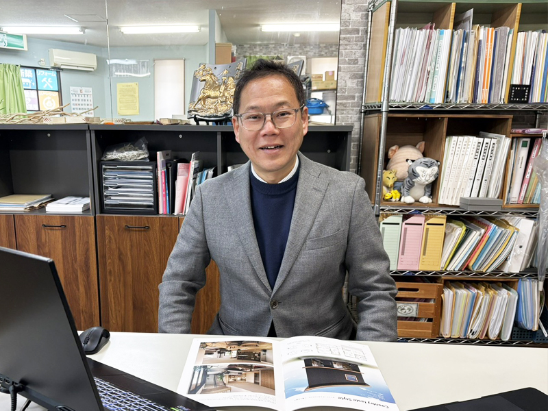 東大阪注文住宅のみつや建設の社長